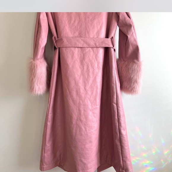 Princess Polly Penny Lane Pink Coat - Picture 4 of 5